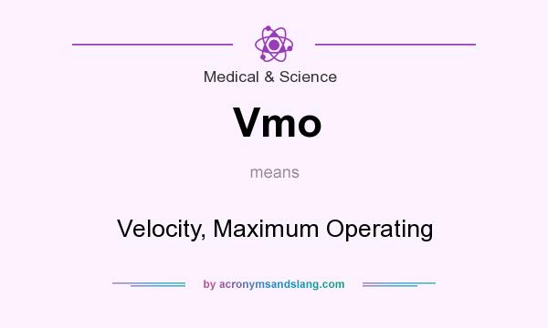 What does Vmo mean? It stands for Velocity, Maximum Operating