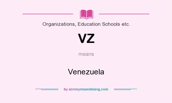 What does VZ mean? It stands for Venezuela