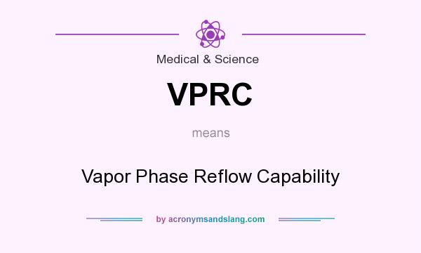What does VPRC mean? It stands for Vapor Phase Reflow Capability