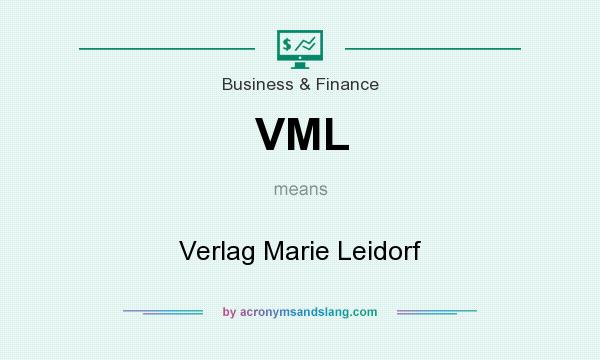 What does VML mean? It stands for Verlag Marie Leidorf