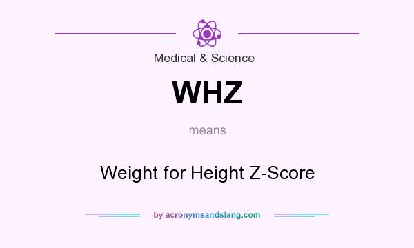 What does WHZ mean? It stands for Weight for Height Z-Score