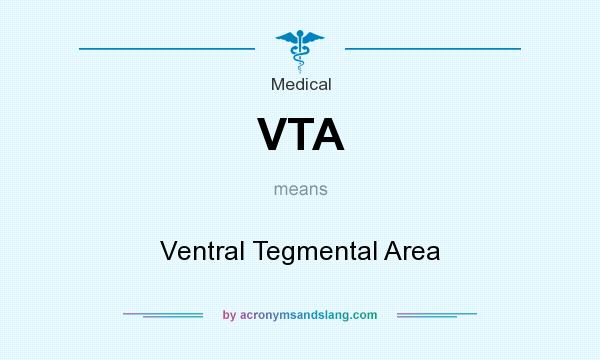 What does VTA mean? It stands for Ventral Tegmental Area