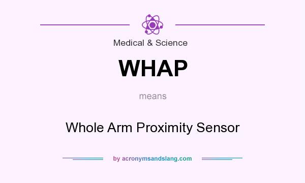 What does WHAP mean? It stands for Whole Arm Proximity Sensor