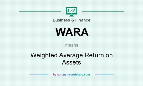 what is weighted average return on assets