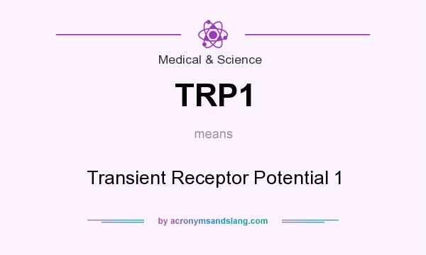 What does TRP1 mean? It stands for Transient Receptor Potential 1