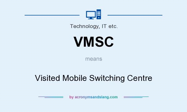 What does VMSC mean? It stands for Visited Mobile Switching Centre