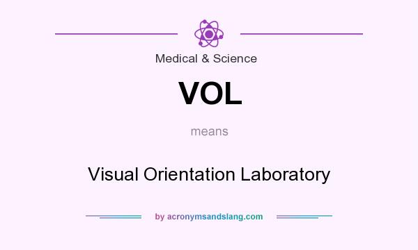 What does VOL mean? It stands for Visual Orientation Laboratory