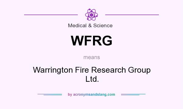 What does WFRG mean? It stands for Warrington Fire Research Group Ltd.