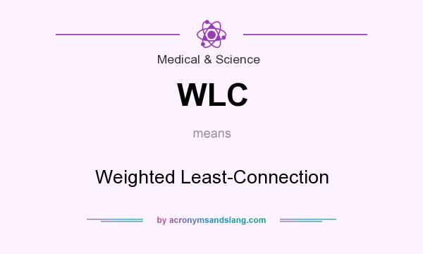 What does WLC mean? It stands for Weighted Least-Connection