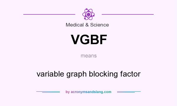 What does VGBF mean? It stands for variable graph blocking factor