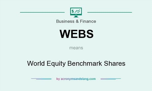 What does WEBS mean? It stands for World Equity Benchmark Shares