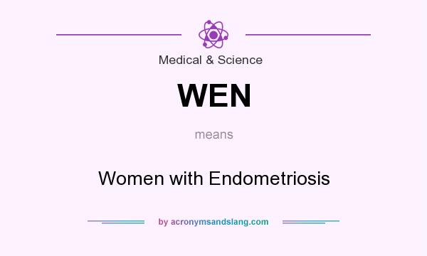 What does WEN mean? It stands for Women with Endometriosis