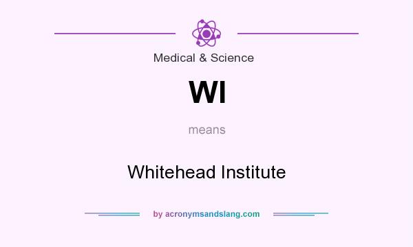 What does WI mean? It stands for Whitehead Institute