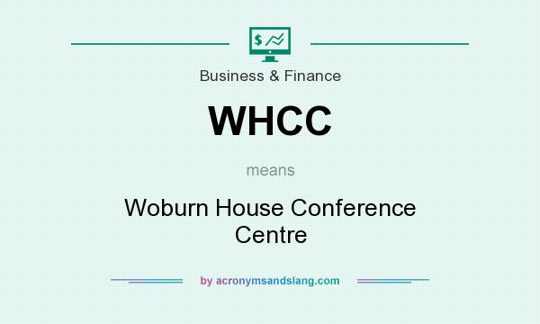 What does WHCC mean? It stands for Woburn House Conference Centre