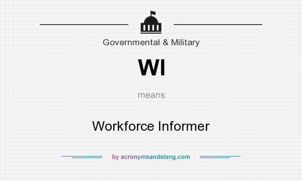 What does WI mean? It stands for Workforce Informer