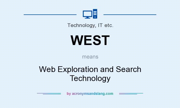 What does WEST mean? It stands for Web Exploration and Search Technology