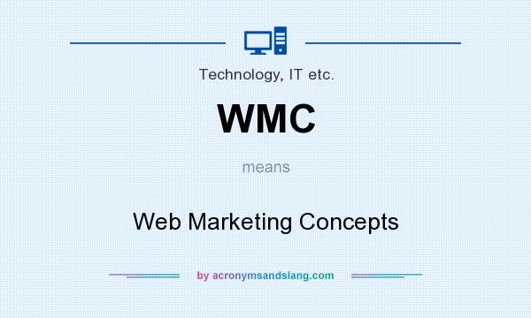 What does WMC mean? It stands for Web Marketing Concepts