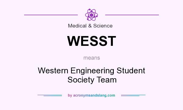 What does WESST mean? It stands for Western Engineering Student Society Team