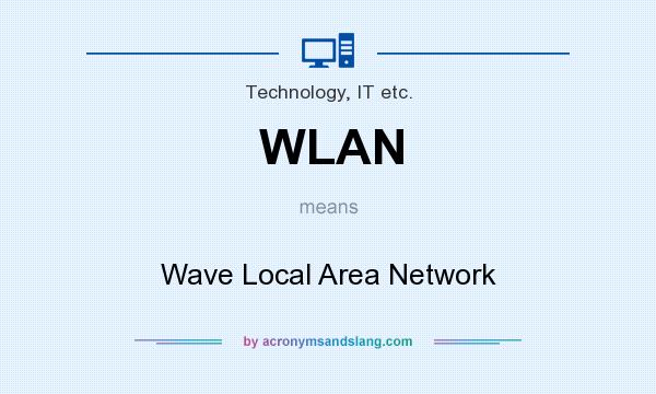 What does WLAN mean? It stands for Wave Local Area Network