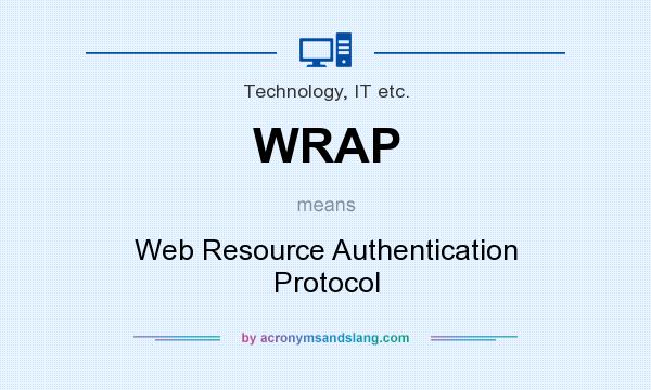 What does WRAP mean? It stands for Web Resource Authentication Protocol