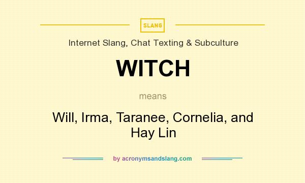 What does WITCH mean? It stands for Will, Irma, Taranee, Cornelia, and Hay Lin