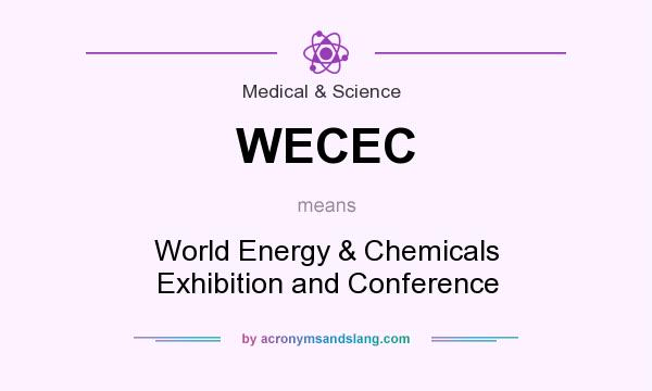 What does WECEC mean? It stands for World Energy & Chemicals Exhibition and Conference
