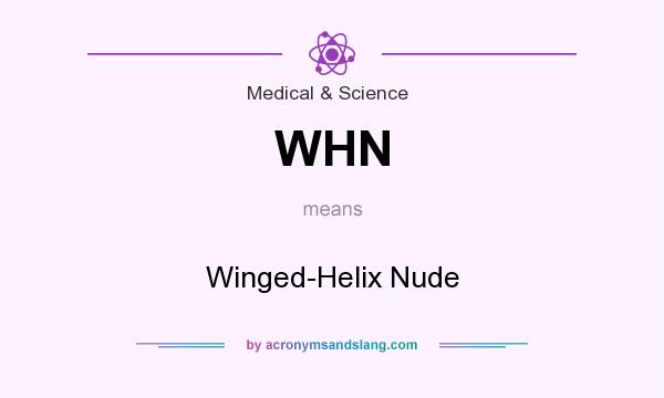 What does WHN mean? It stands for Winged-Helix Nude