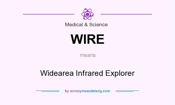 What does WIRE mean? It stands for Widearea Infrared Explorer