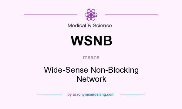 What does WSNB mean? It stands for Wide-Sense Non-Blocking Network
