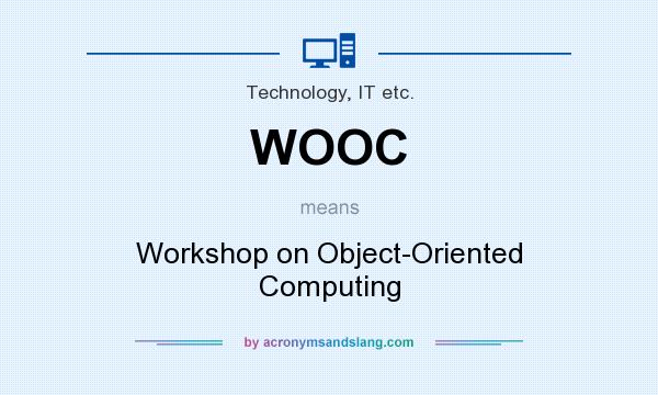 What does WOOC mean? It stands for Workshop on Object-Oriented Computing