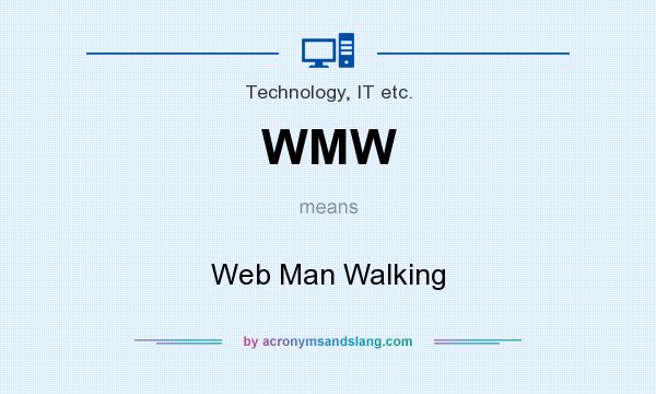 What does WMW mean? It stands for Web Man Walking