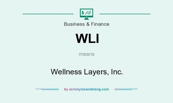 What does WLI mean? It stands for Wellness Layers, Inc.