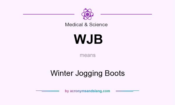What does WJB mean? It stands for Winter Jogging Boots