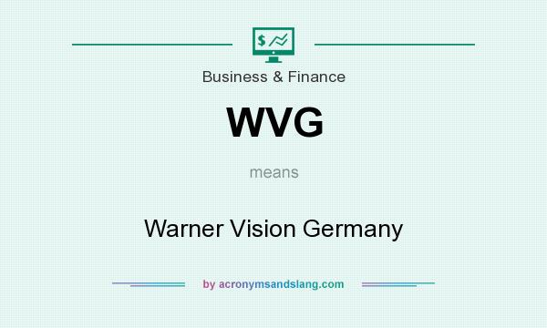 What does WVG mean? It stands for Warner Vision Germany