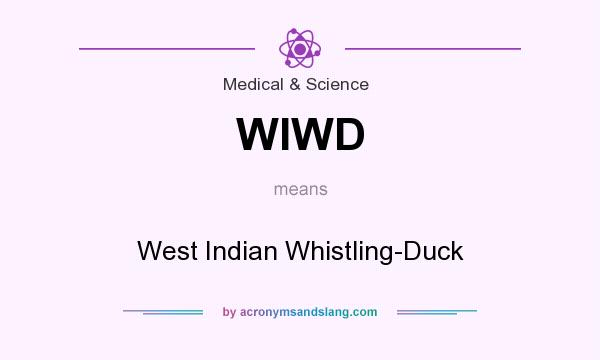 What does WIWD mean? It stands for West Indian Whistling-Duck
