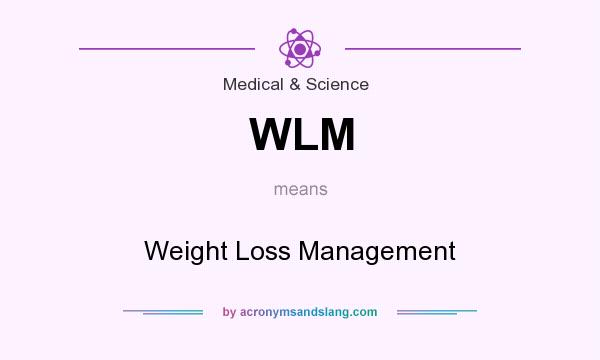 What does WLM mean? It stands for Weight Loss Management