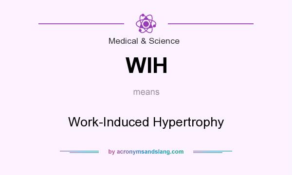 What does WIH mean? It stands for Work-Induced Hypertrophy