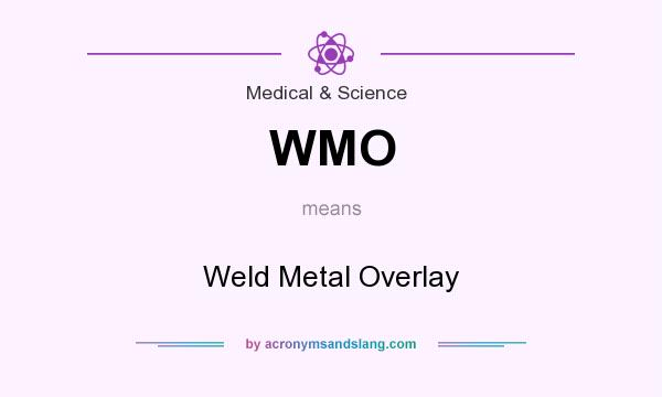 What does WMO mean? It stands for Weld Metal Overlay
