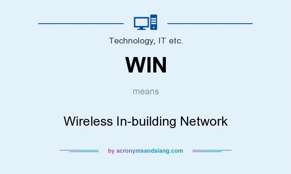 What does WIN mean? It stands for Wireless In-building Network