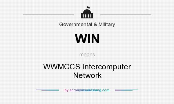What does WIN mean? It stands for WWMCCS Intercomputer Network