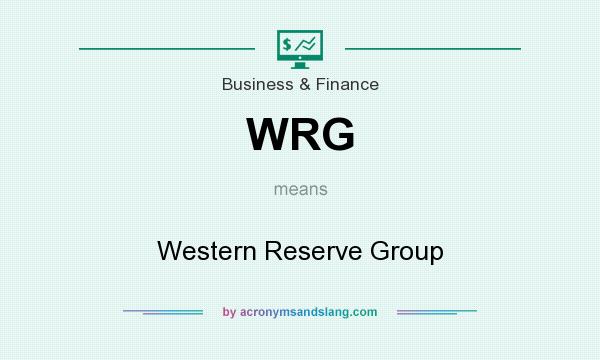 What does WRG mean? It stands for Western Reserve Group