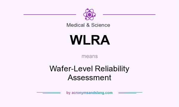 What does WLRA mean? It stands for Wafer-Level Reliability Assessment