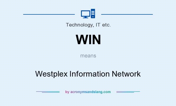 What does WIN mean? It stands for Westplex Information Network