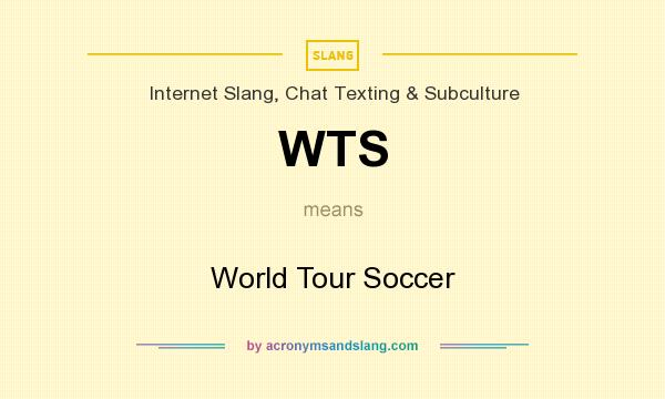 What does WTS mean? It stands for World Tour Soccer
