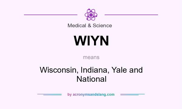 What does WIYN mean? It stands for Wisconsin, Indiana, Yale and National