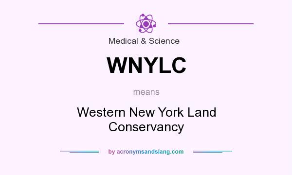 What does WNYLC mean? It stands for Western New York Land Conservancy