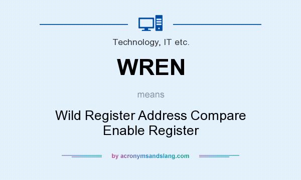What does WREN mean? It stands for Wild Register Address Compare Enable Register