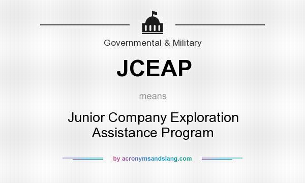 What does JCEAP mean? It stands for Junior Company Exploration Assistance Program