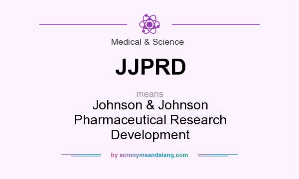 What does JJPRD mean? It stands for Johnson & Johnson Pharmaceutical Research Development