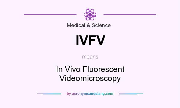 What does IVFV mean? It stands for In Vivo Fluorescent Videomicroscopy